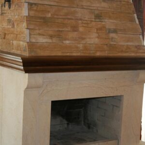 Fireplace surround by Woodland